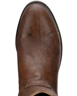 Justin Men's Deerlite Roper Western Boots 11 Justin Men's Deerlite Roper Western Boots -Ariat Western Outlet Store 028081 92 P6