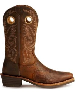 Ariat Men's Heritage Roughstock Western Performance Boots - Square Toe -Ariat Western Outlet Store 030102 41 RT