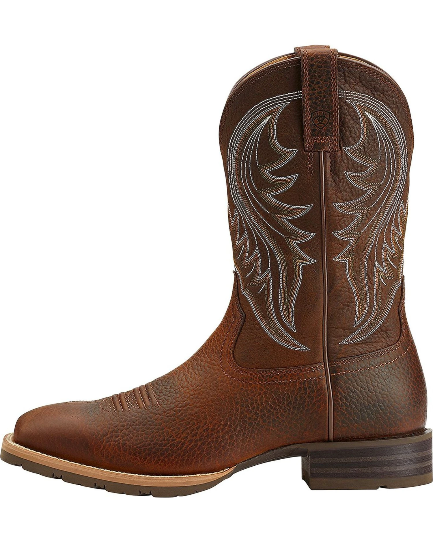 Ariat Men's Hybrid Rancher Western Performance Boots - Broad Square Toe 3 Ariat Men's Hybrid Rancher Western Performance Boots - Broad Square Toe - Image 3