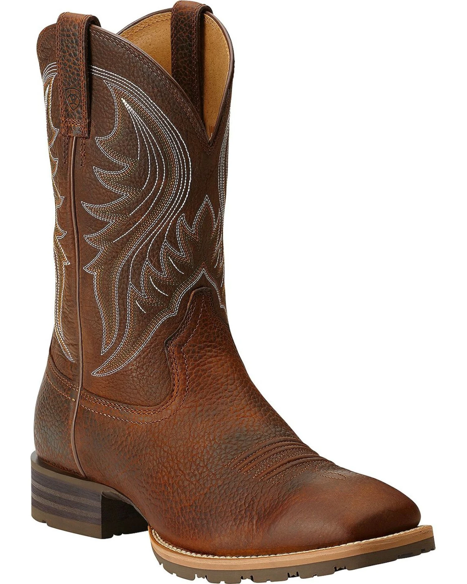 Ariat Men's Hybrid Rancher Western Performance Boots - Broad Square Toe 1 Ariat Men's Hybrid Rancher Western Performance Boots - Broad Square Toe