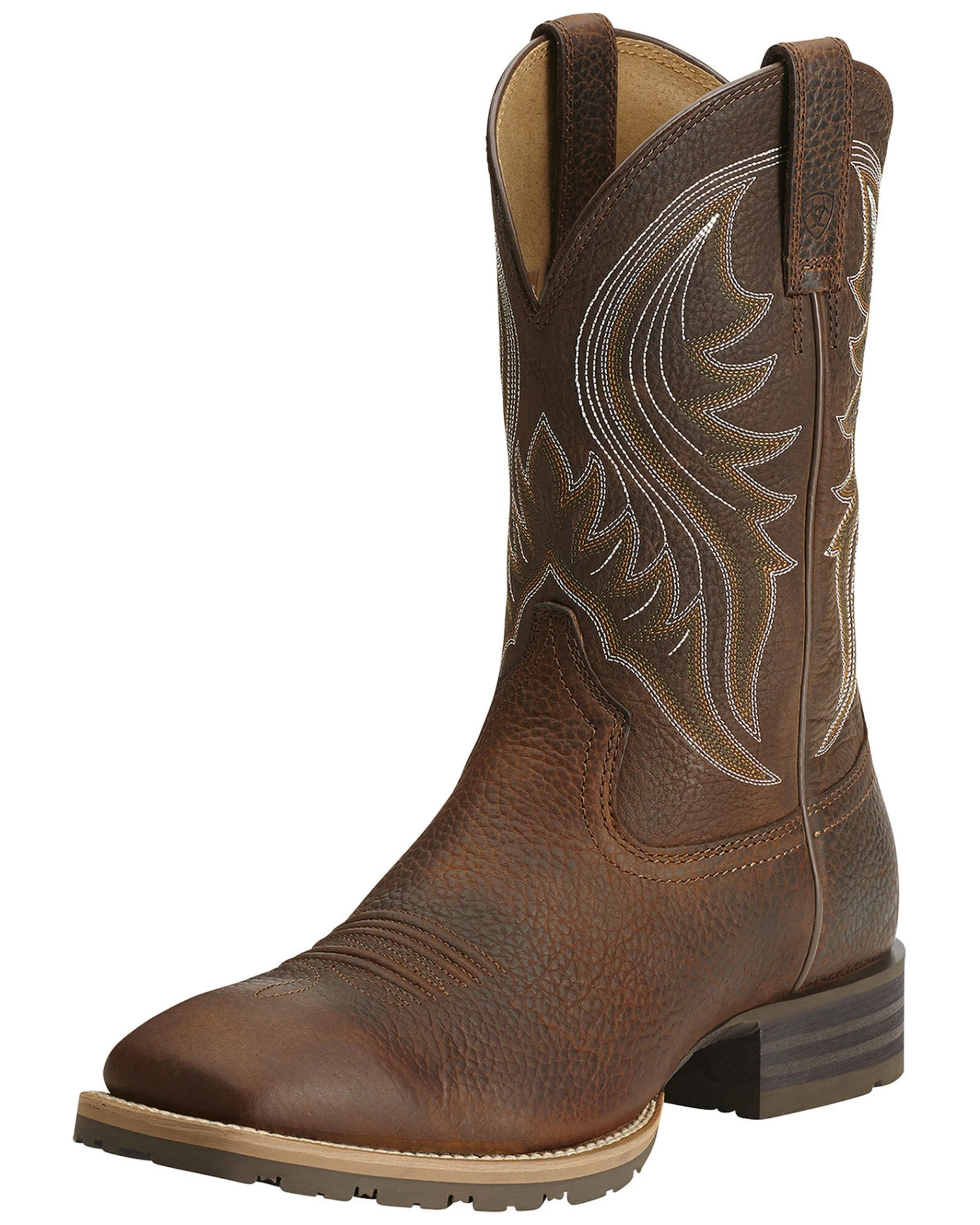 Ariat Men's Hybrid Rancher Western Performance Boots - Broad Square Toe 2 Ariat Men's Hybrid Rancher Western Performance Boots - Broad Square Toe - Image 2