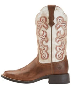 Ariat Women's Quickdraw Western Boots - Square Toe -Ariat Western Outlet Store 031791 41 P2