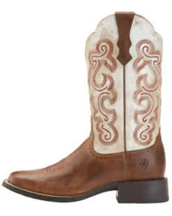 Ariat Women's Quickdraw Western Boots - Square Toe -Ariat Western Outlet Store 031791 7010 P2