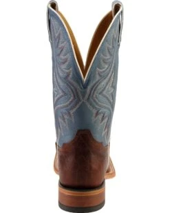 Tony Lama Men's Americana Western Boots - Broad Square Toe -Ariat Western Outlet Store 036F27 C4 BK