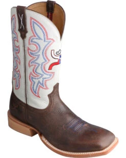 Twisted X Men's Hooey Western Boots - Broad Square Toe