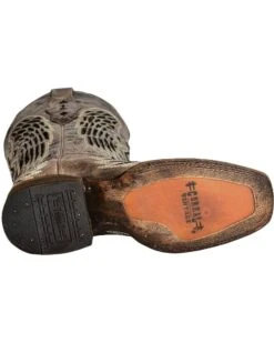 Corral Women's Sequin Wing & Cross Inlay Western Boots - Square Toe -Ariat Western Outlet Store 045U62 89 BM