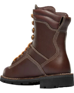 Danner Men's Quarry USA 8" Work Boots - Soft Round Toe 7 Danner Men's Quarry USA 8" Work Boots - Soft Round Toe -Ariat Western Outlet Store 0502K6 41 BK