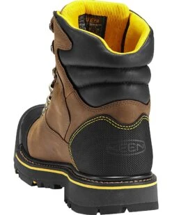 Keen Men's Milwaukee Mid Waterproof Boots - Steel Toe -Ariat Western Outlet Store 050P88 B8 BK