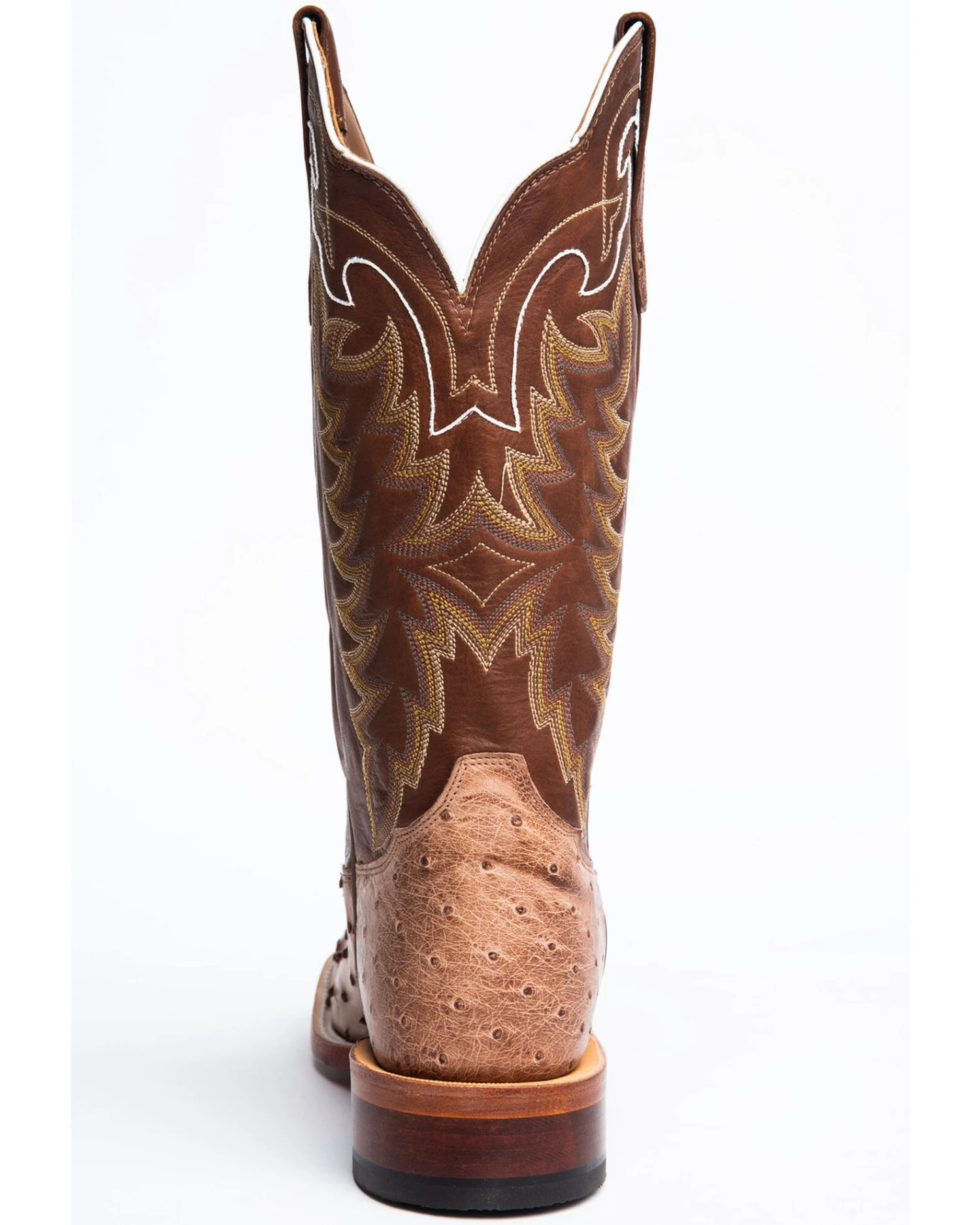 Tony Lama Men's San Saba Full Quill Ostrich Exotic Boots 9 Tony Lama Men's San Saba Full Quill Ostrich Exotic Boots - Image 9