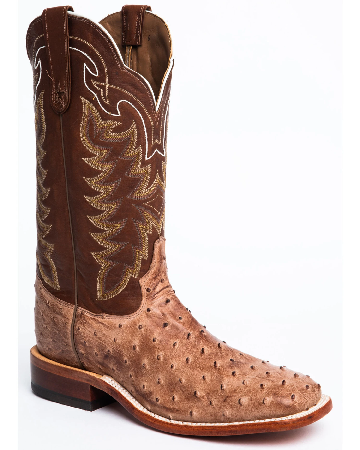 Tony Lama Men's San Saba Full Quill Ostrich Exotic Boots 2 Tony Lama Men's San Saba Full Quill Ostrich Exotic Boots - Image 2