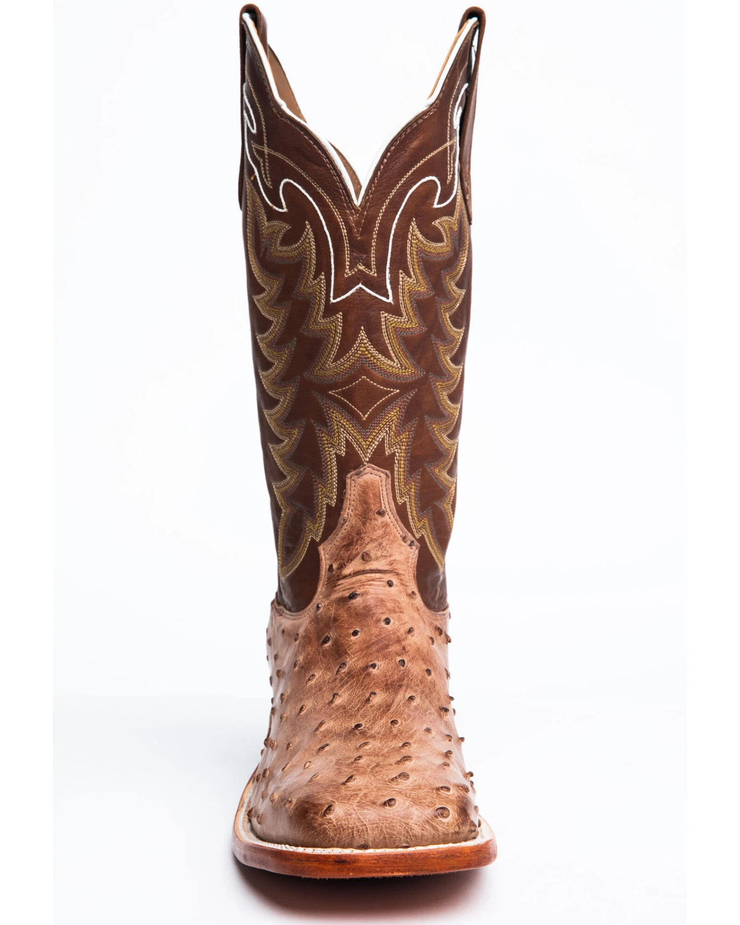 Tony Lama Men's San Saba Full Quill Ostrich Exotic Boots 8 Tony Lama Men's San Saba Full Quill Ostrich Exotic Boots - Image 8