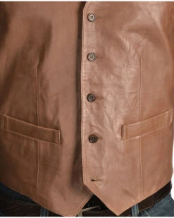 Scully Lamb Leather Vest -Ariat Western Outlet Store 082685 DK D2