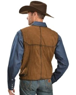 Scully Suede Leather Vest -Ariat Western Outlet Store 082A45 41 P2