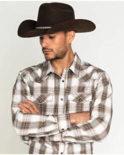 Cody James® Men's Ramrod 3X Low Cattleman Pro Rodeo Felt Hat -Ariat Western Outlet Store 096R30 47 D3