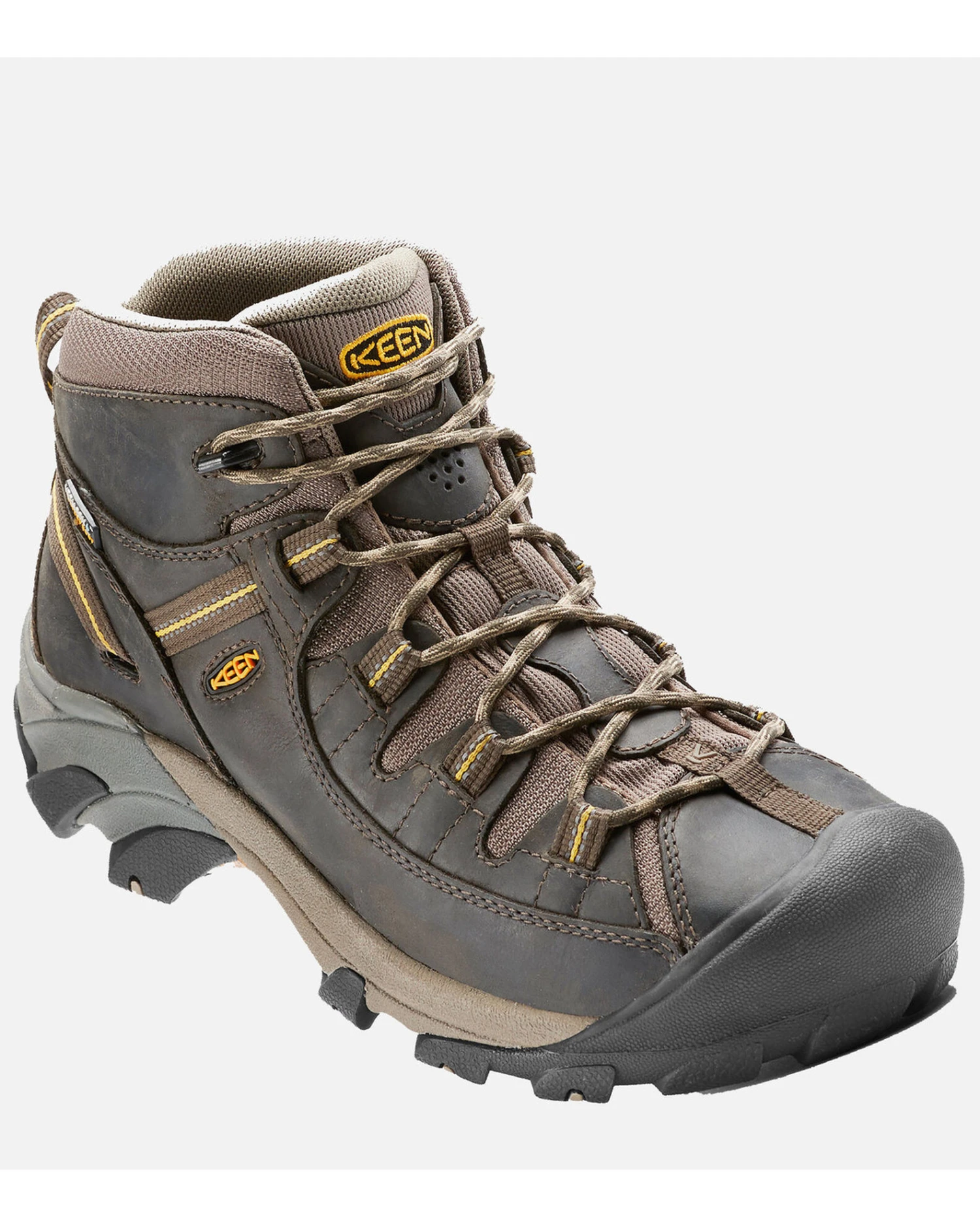 Keen Men's Targhee II Waterproof Hiking Boots - Soft Toe 1 Keen Men's Targhee II Waterproof Hiking Boots - Soft Toe