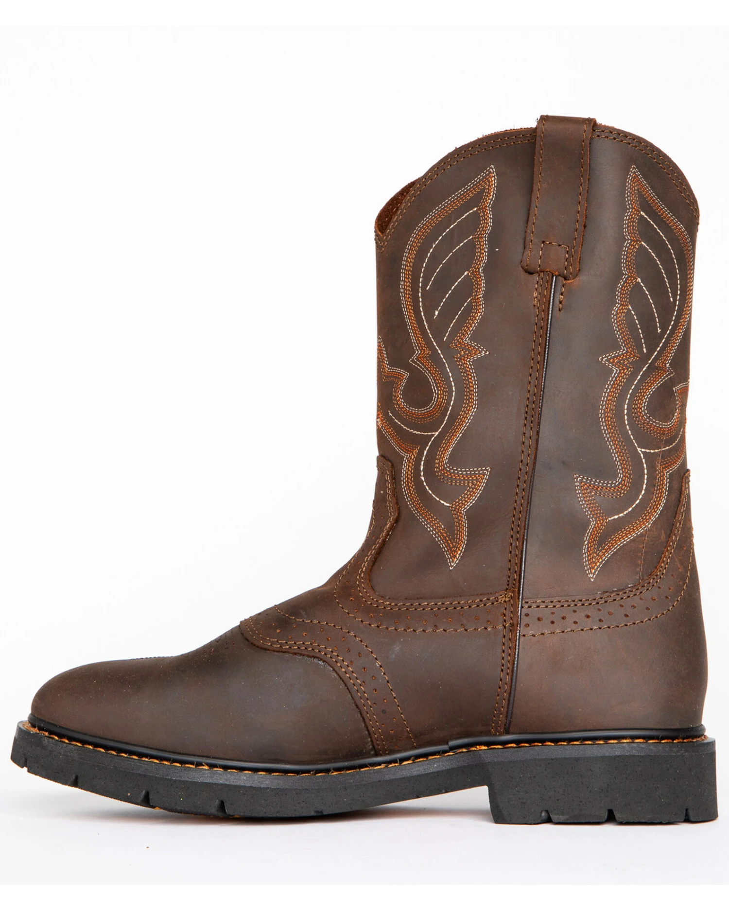 Cody James Men's Western Pull On Work Boots - Round Toe 3 Cody James Men's Western Pull On Work Boots - Round Toe - Image 3