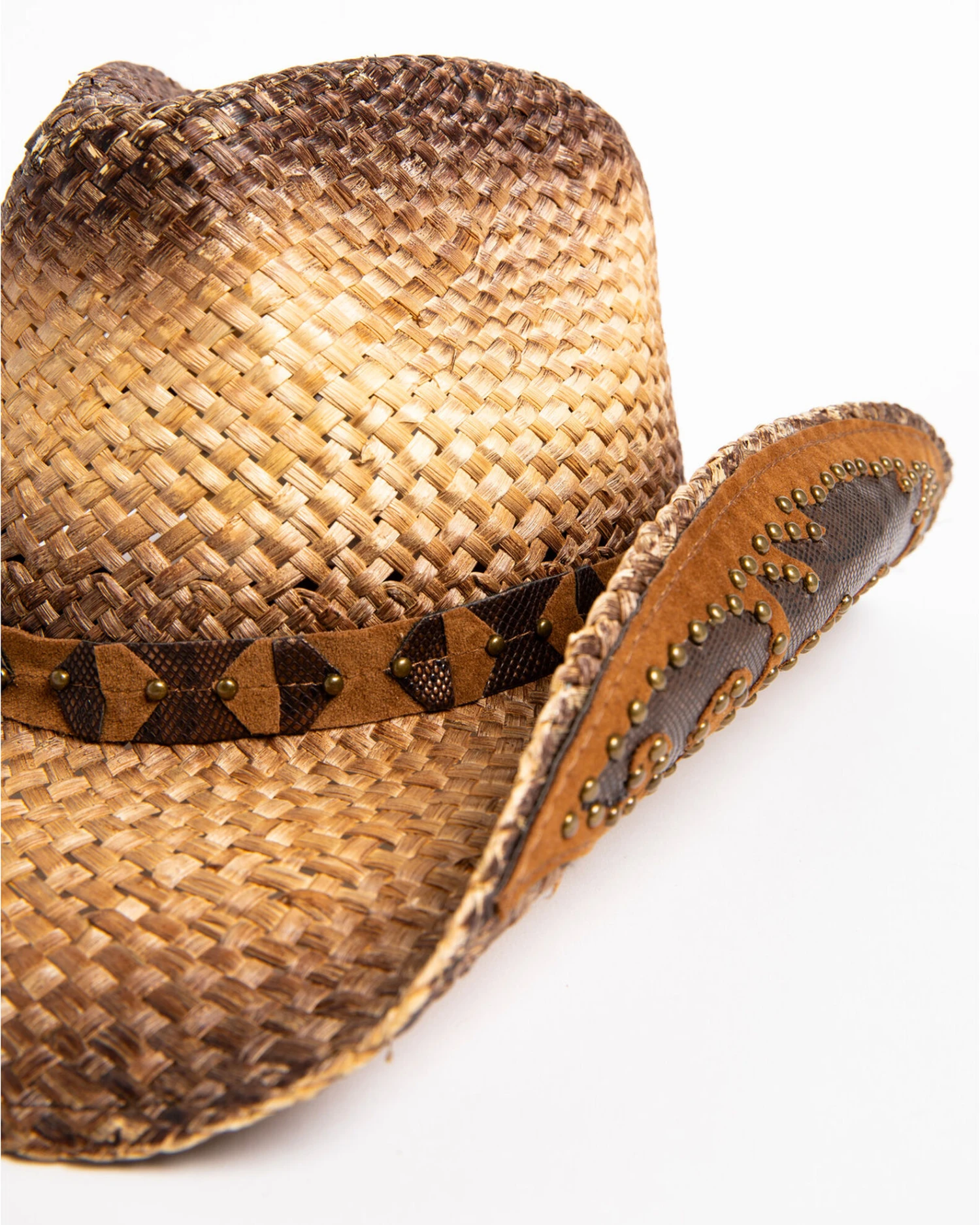 Shyanne® Women's Rustic Tan Straw Hat 5 Shyanne® Women's Rustic Tan Straw Hat - Image 5