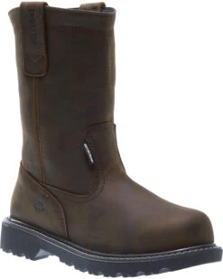 Wolverine Men's Floorhand Waterproof Wellington Work Boots - Round Toe