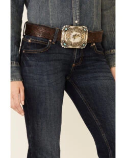 Wrangler Retro Women's Dark Wash Sadie Jeans  -Ariat Western Outlet Store 2000215178 402 P2