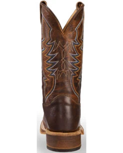 Justin Bent Rail Men's Navigator Western Boots - Square Toe -Ariat Western Outlet Store 2000217438 200 BK