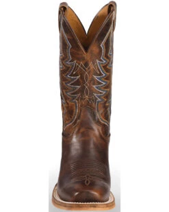 Justin Bent Rail Men's Navigator Western Boots - Square Toe -Ariat Western Outlet Store 2000217438 200 FT
