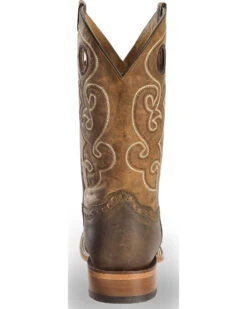 Cody James Men's Saddle Vamp Western Boots - Broad Square Toe -Ariat Western Outlet Store 2000224629 200 BK