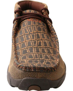 Twisted X Men's Caiman Print Driving Mocs - Moc Toe -Ariat Western Outlet Store 2000240922 200 FT