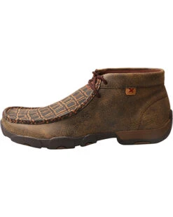 Twisted X Men's Caiman Print Driving Mocs - Moc Toe -Ariat Western Outlet Store 2000240922 200 LT