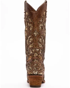 Corral Women's Golden Luminary Roots Western Boots - Snip Toe -Ariat Western Outlet Store 2000245368 281 P5