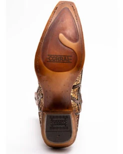 Corral Women's Golden Luminary Roots Western Boots - Snip Toe -Ariat Western Outlet Store 2000245368 281 P7