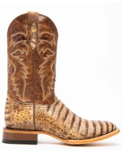 Cody James Men's Caiman Belly Western Boots - Broad Square Toe -Ariat Western Outlet Store 2000276396 200 P3