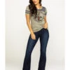 Idyllwind Women's Dark Wash Whiskey Debbie Stretch Bootcut Jeans