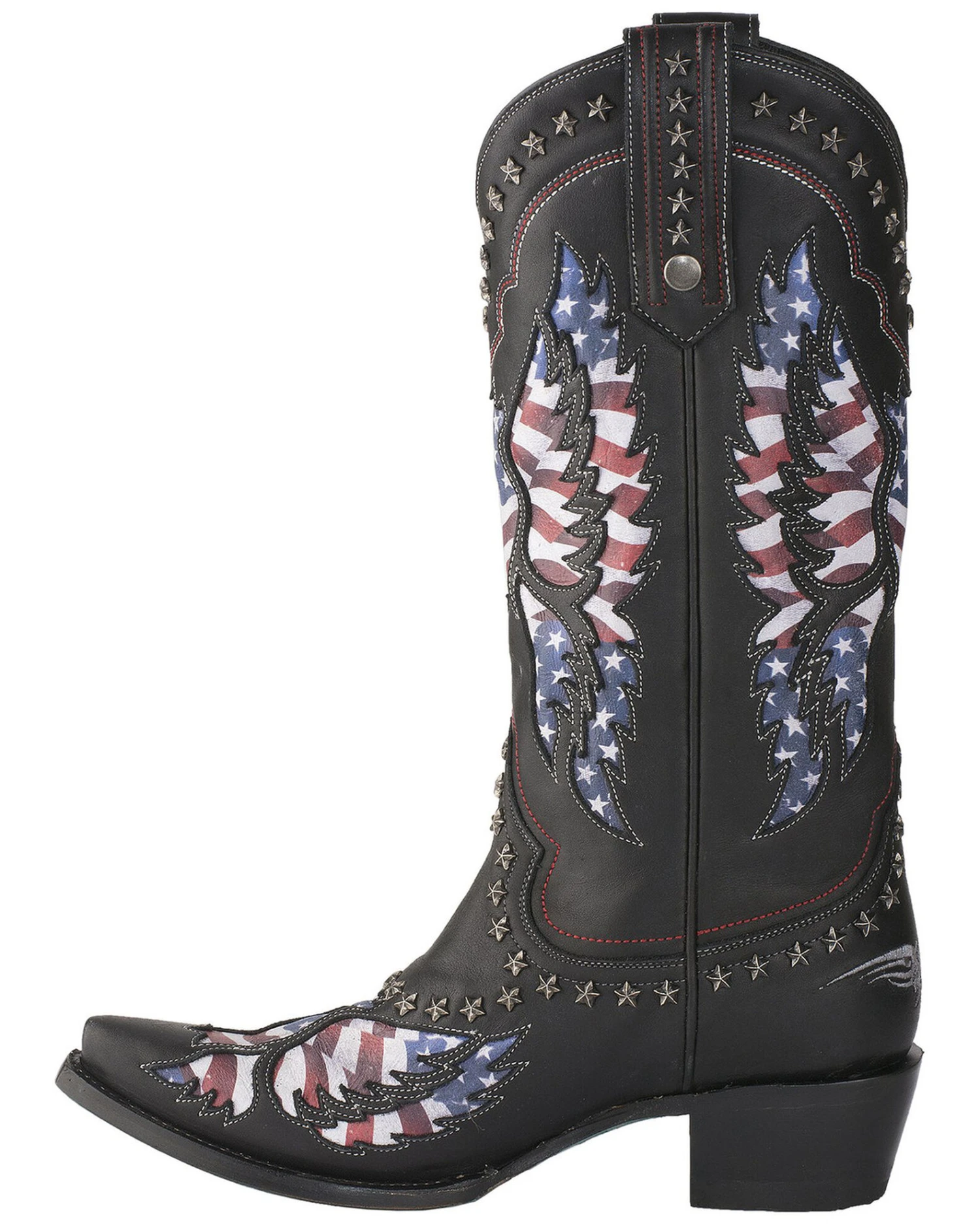 Lane Women's Old Glory Western Boots - Snip Toe 3 Lane Women's Old Glory Western Boots - Snip Toe - Image 3