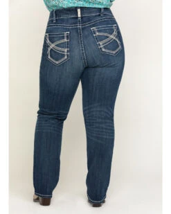 Ariat Women's R.E.A.L. Dresden Ivy Stackable Straight Jeans- Plus