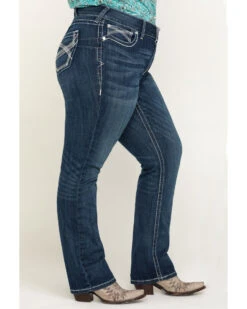 Ariat Women's R.E.A.L. Dresden Ivy Stackable Straight Jeans- Plus 8 Ariat Women's R.E.A.L. Dresden Ivy Stackable Straight Jeans- Plus -Ariat Western Outlet Store 2000285768 400 P3
