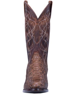Dan Post Men's Manning Exotic Python Western Boots - Medium Toe -Ariat Western Outlet Store 2000285914 200 P5