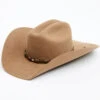 Justin Men's 6X Fawn Townes Western Felt Hat 
