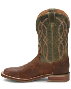 Tony Lama Men's Landgrab Brown Western Boots - Broad Square Toe 9 Tony Lama Men's Landgrab Brown Western Boots - Broad Square Toe -Ariat Western Outlet Store 2000293428 200 P3