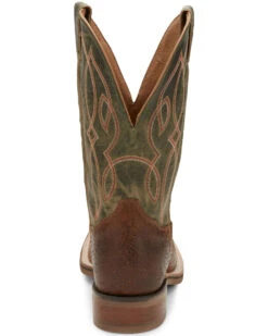 Tony Lama Men's Landgrab Brown Western Boots - Broad Square Toe 10 Tony Lama Men's Landgrab Brown Western Boots - Broad Square Toe -Ariat Western Outlet Store 2000293428 200 P4