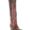 Corral Women's Cognac Embroidery Western Boots - Medium Toe