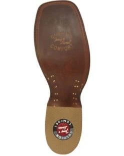 Tony Lama Men's Leviathan Chocolate Western Boots - Square Toe -Ariat Western Outlet Store 2000296171 200 P5