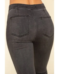 Free People Women's High Rise Dark Wash Just Float On Flare Jeans -Ariat Western Outlet Store 2000309730 001 P5