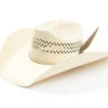 Justin Men's 50X Ivory/Tan Waco Western Straw Hat 