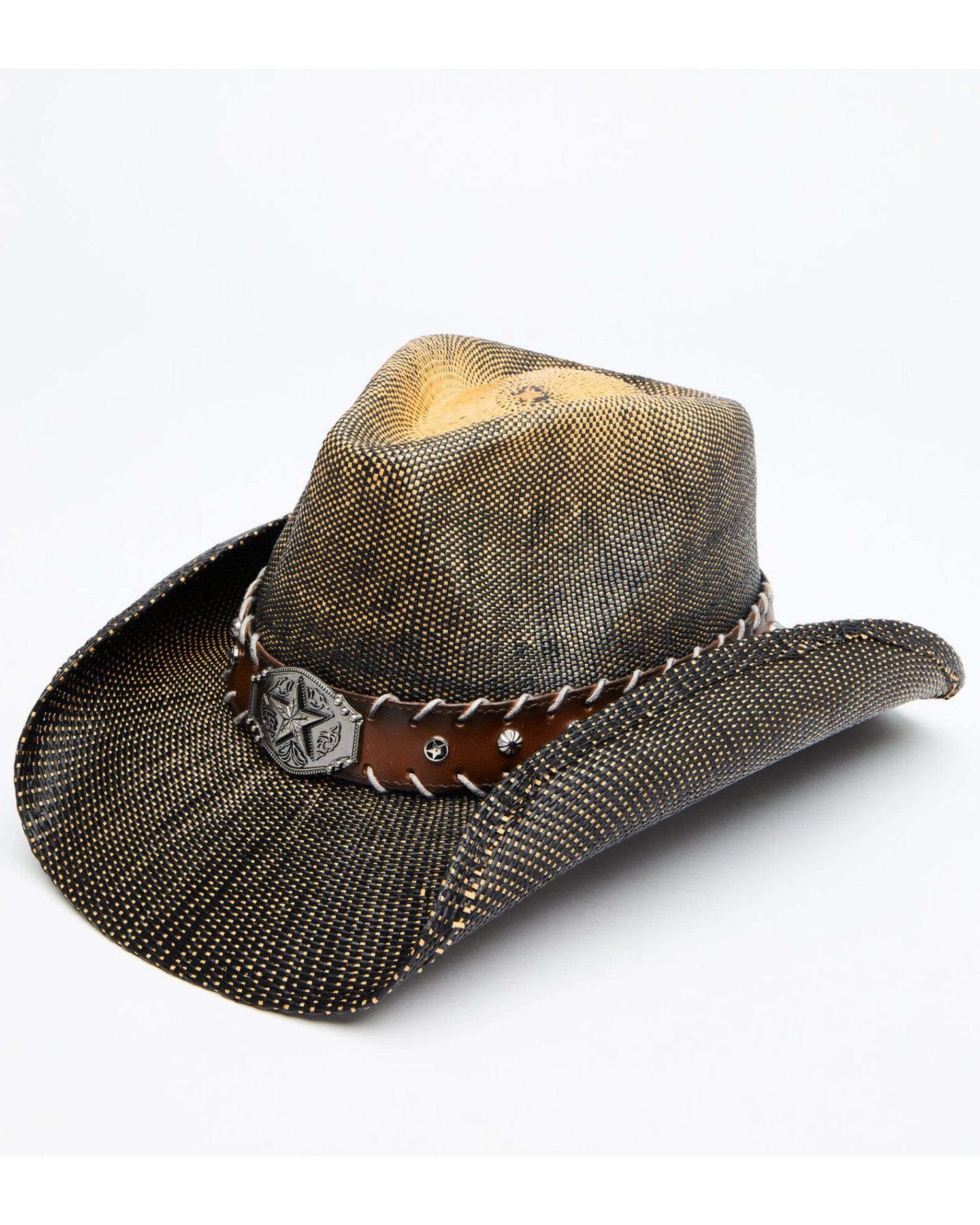 Cody James Men's Brown O John Bangor Straw Western Hat 1 Cody James Men's Brown O John Bangor Straw Western Hat