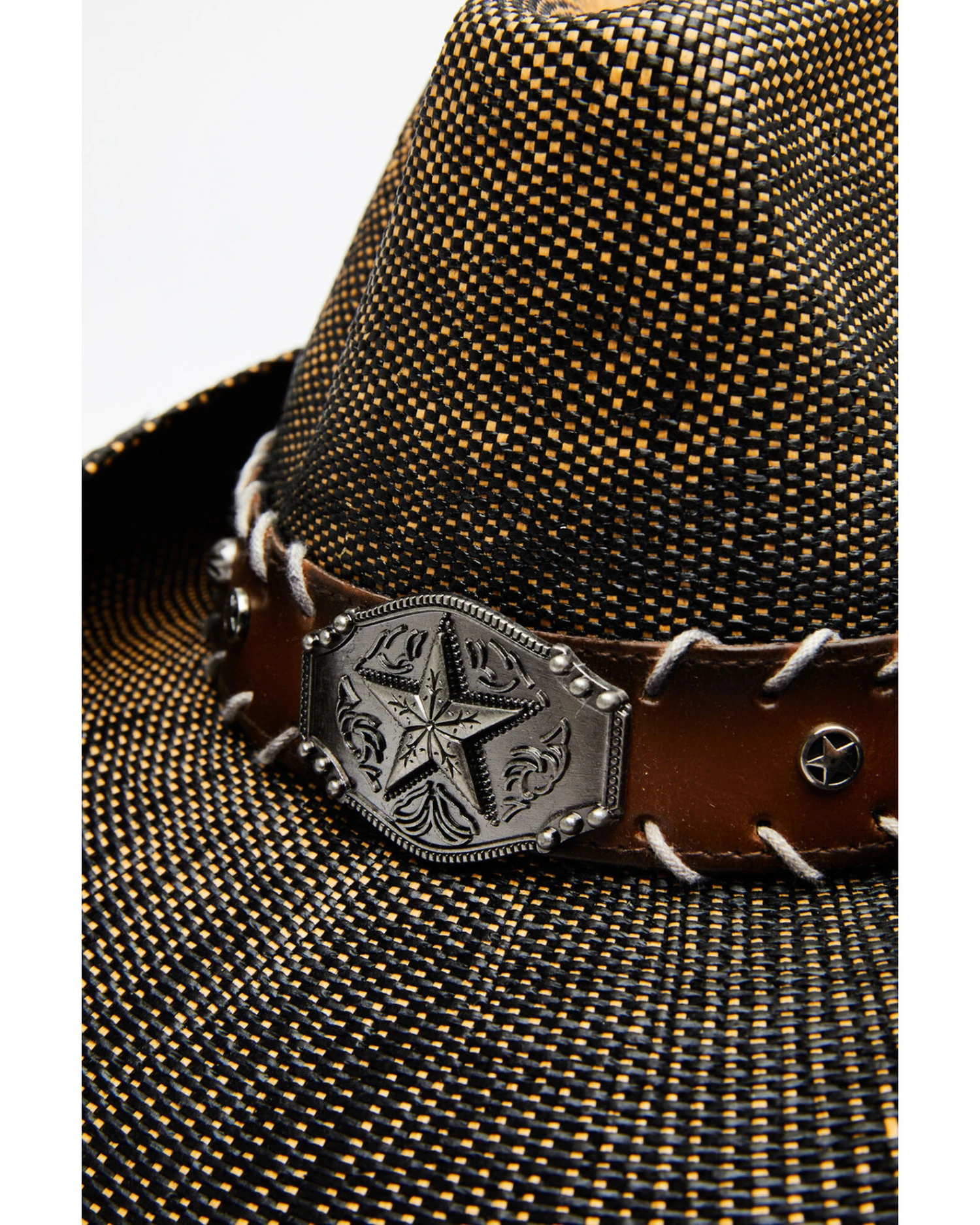 Cody James Men's Brown O John Bangor Straw Western Hat 3 Cody James Men's Brown O John Bangor Straw Western Hat - Image 3