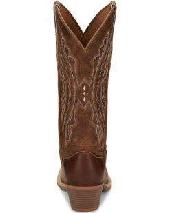 Justin Women's Rein Waxy Western Boots - Square Toe -Ariat Western Outlet Store 2000325077 200 P4