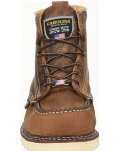 Carolina Men's AMP USA Lace-Up Work Boots - Soft Toe -Ariat Western Outlet Store 2000327070 200 P4