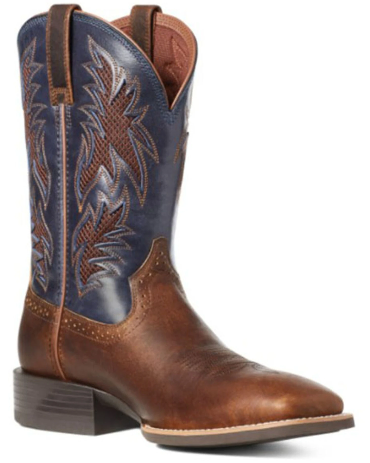 Ariat Men's Sport Cool VentTEK Western Performance Boots - Square Toe 1 Ariat Men's Sport Cool VentTEK Western Performance Boots - Square Toe