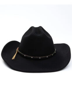 Cody James Men's Black Wool Felt Western Hat -Ariat Western Outlet Store 2000334543 001 P3