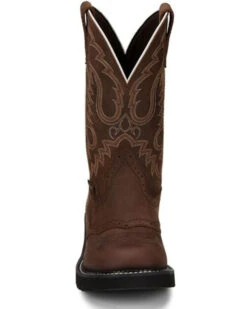Justin Women's Inji Western Boots - Round Toe -Ariat Western Outlet Store 2000335053 230 P4